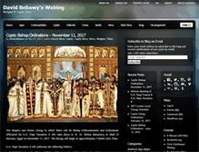 Tablet Screenshot of davidbebawy.com